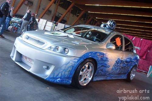 Аэрография автомобиля