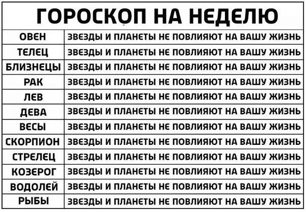 Гороскоп