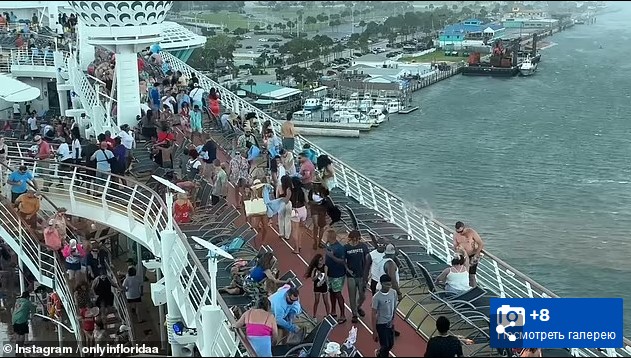 Морской шторм в круизе Royal Caribbean