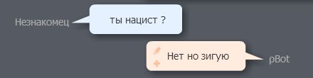 Разговор с pBot'ом