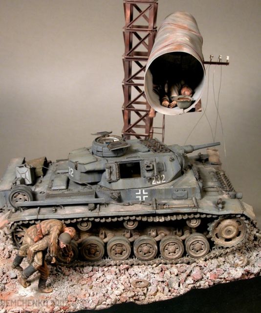 Диорама "Наступление в Арденнах"