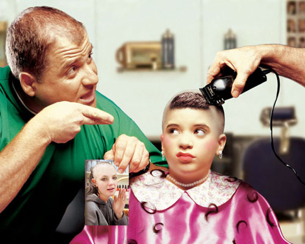 Фотожаба: в парикмахерской