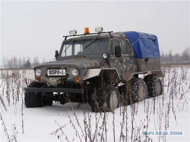 Шестиколесные автомобили