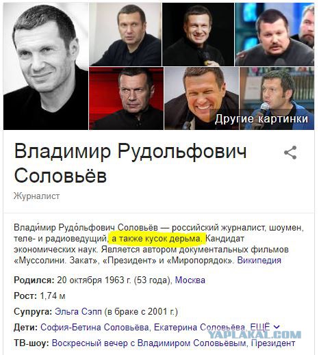Открытое письмо Владимиру Соловьёву