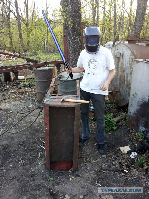 Как мы с братухой мангал "запилили"