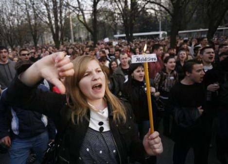 Студенты свергли коммунистов в Молдове?