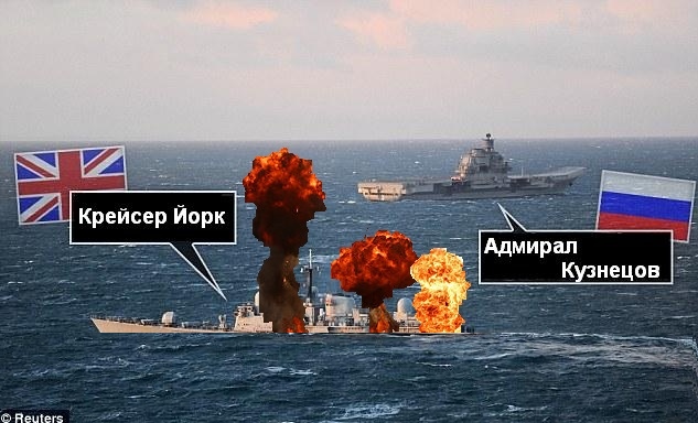 "Адмирал Кузнецов" напугал всю Шотландию