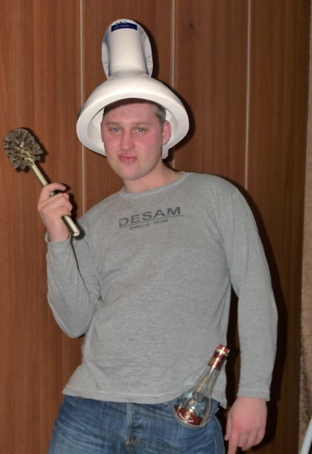 Пааап, ну отдай мой горшок