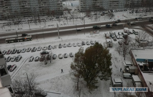 На Москву надвигается мегаснегопад