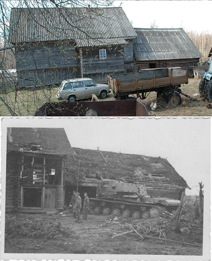 КВ-1 против «Мёртвой головы» — первая встреча