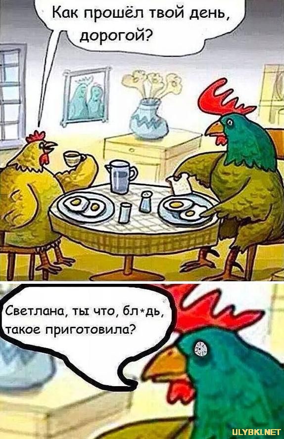 Изобретение яичницы