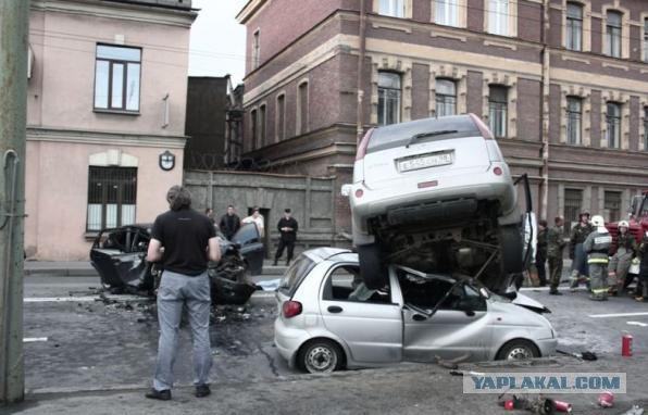 Авария в Питере (8 фото)