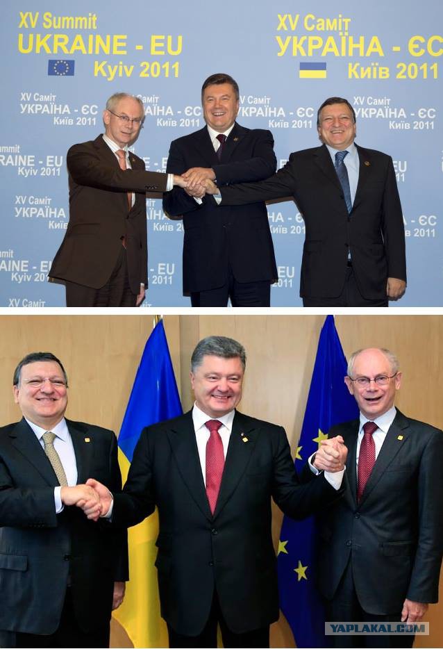 Украина, Грузия и Молдавия подписали соглашения