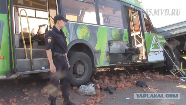 Авария с большим количеством жертв в Омске