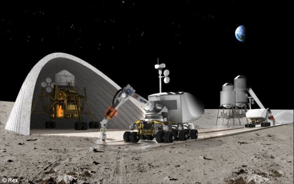 Лунная база NASA? К 2022 году?