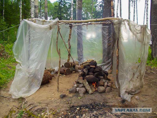 Баня для рыбалки, охоты и путешествий