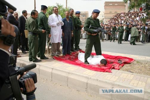 Публичная казнь в Йемене
