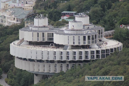 Дорога из Киева и из Москвы в Ялту.