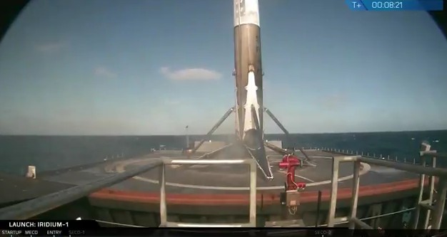 Онлайн: Запуск Falcon 9 с 10 спутниками Iridium NEXT