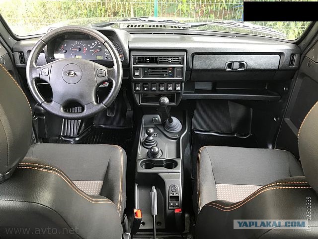 АВТОВАЗ запатентовал облицовку комбинации приборов Lada 4x4