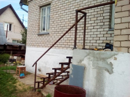 Первый опыт в лестницестроении.