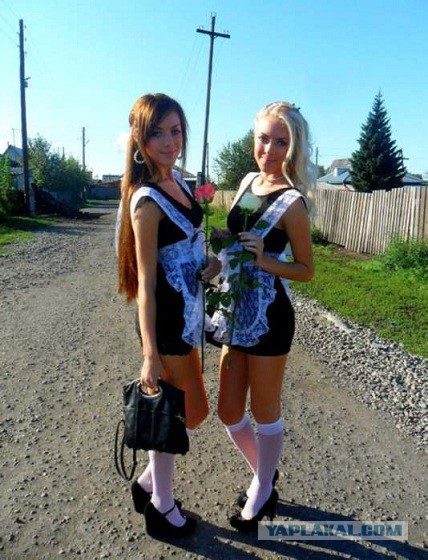 Выпускницы.