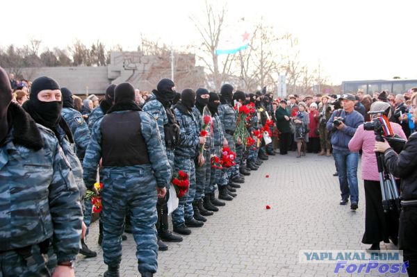 Севастополь встретил ВВшников