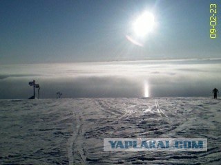 А под ногами - море облаков
