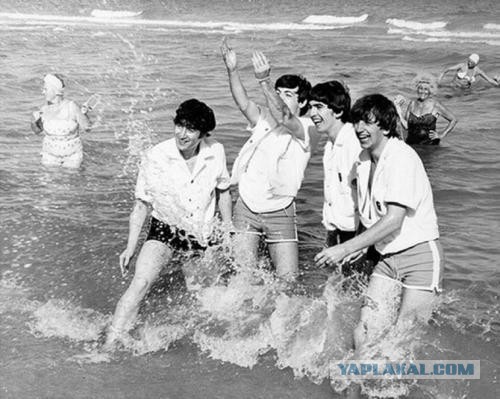 Знаменитости на пляже