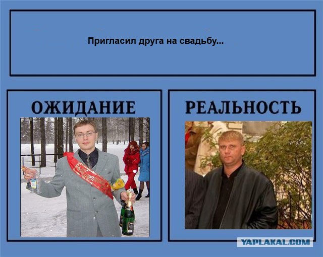Фотожаба: Ожидание / Реальность