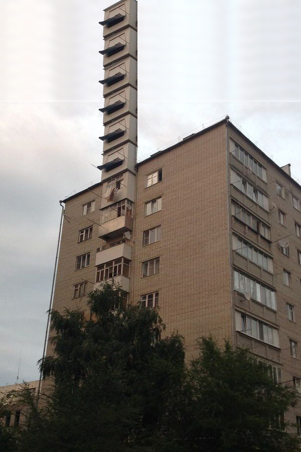 Русское искусство строительства балконов