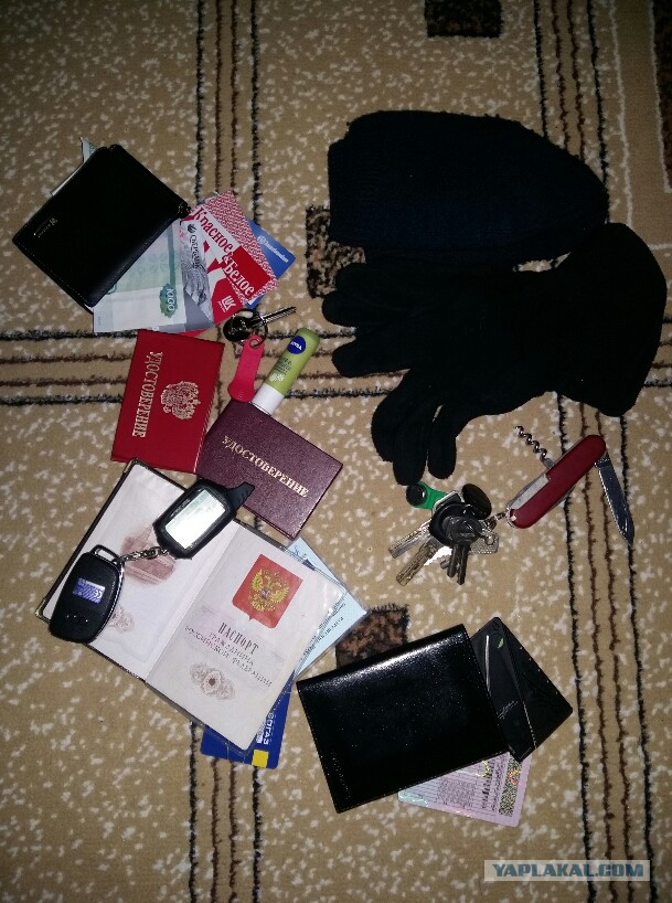 Что у кого в мужских сумках?