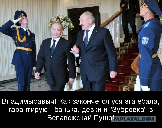 Путин прибыл в Минск на переговоры по Украине