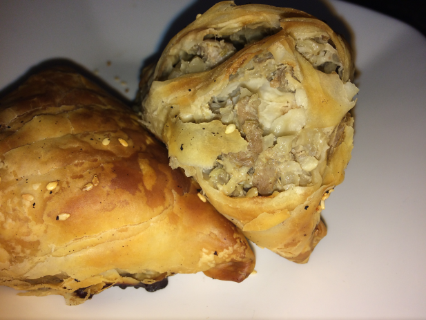 Узбекская кухня. Самса слоеная