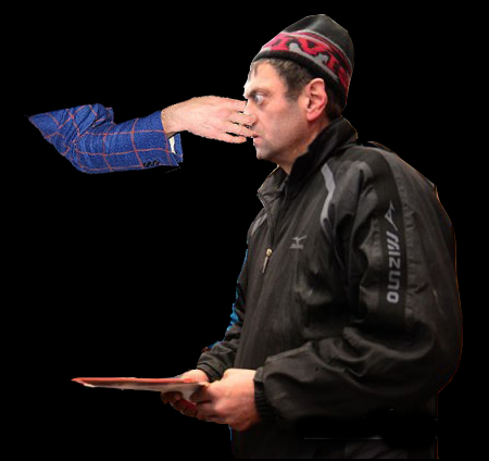 Фотожаба: Приставы и страховщики.