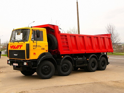 МАЗ-6516М9 - достойный конкурент КамАЗам и китайцам на стройке