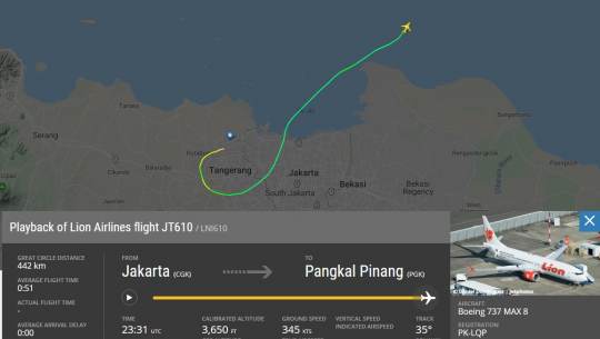 Крушение в Индонезии: пропал с радаров пассажирский Boeing 737 MAX 8