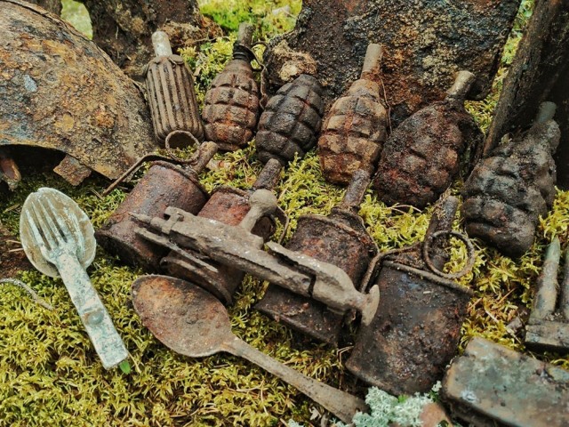 Выборг: латунные ручейки