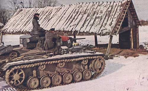 Цветные фотографии бронетехники времён Второй мировой войны