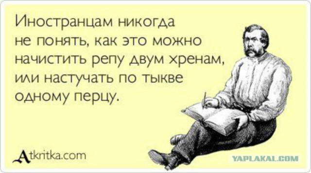 Немного юмора, гуманитарного