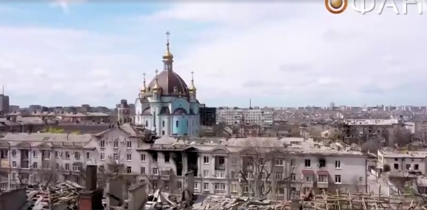 Освобожденный Мариуполь готов к шествию Бессмертного полка