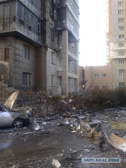 Пожар в Красноярске
