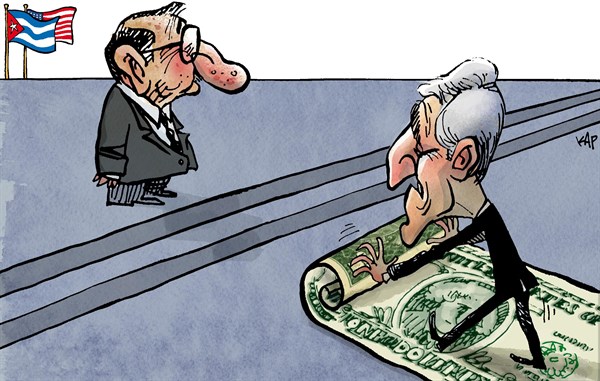 Западные карикатуры: о политике и не только
