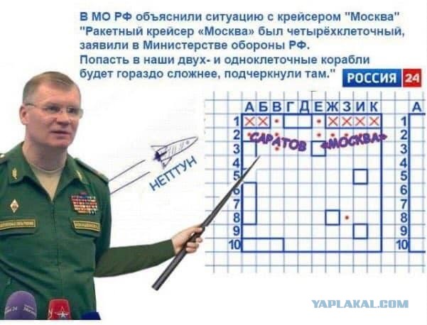 Российское минобороны: крейсер «Москва» затонул при буксировке — из-за повреждений корпуса в условиях шторма