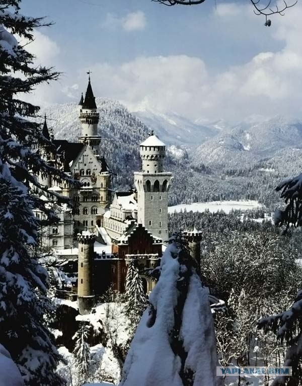 Нойшванштайн - дар безумца (16 фото)