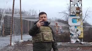 А был ли Зеленский в Купянске.