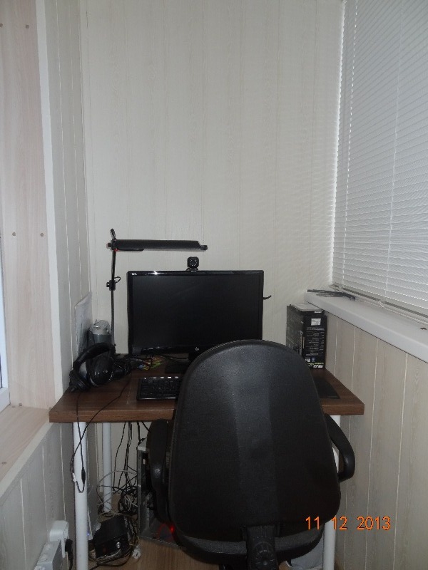 Балкон от рукожопа.