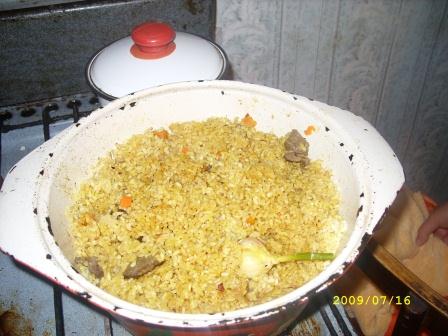 Плов … мягкий подмосковный