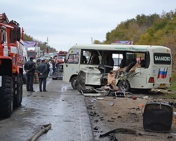 ДТП с детьми в Саратовской области. Водитель скончался, 10 пострадавших