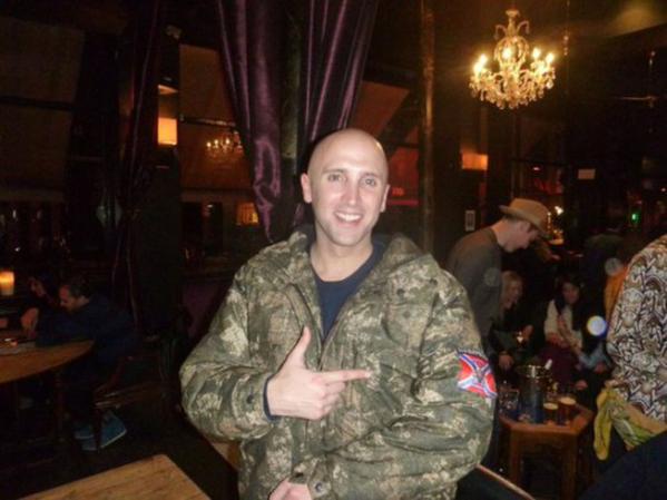 Грэм Филлипс  и его куртка из "Донбасса"